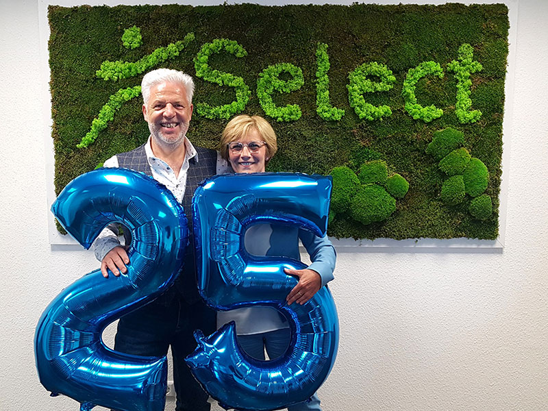Rüdiger und Elke feiern 25 Jahre Select